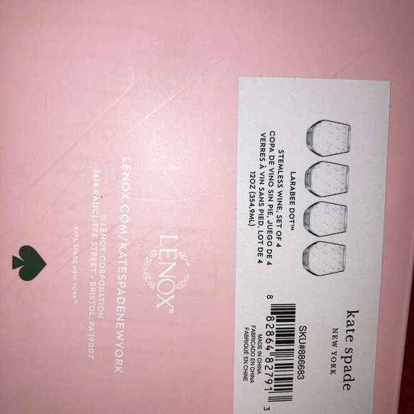 kate spade Dining Lenox Kate Spade New York Collab Larabee Dot Set